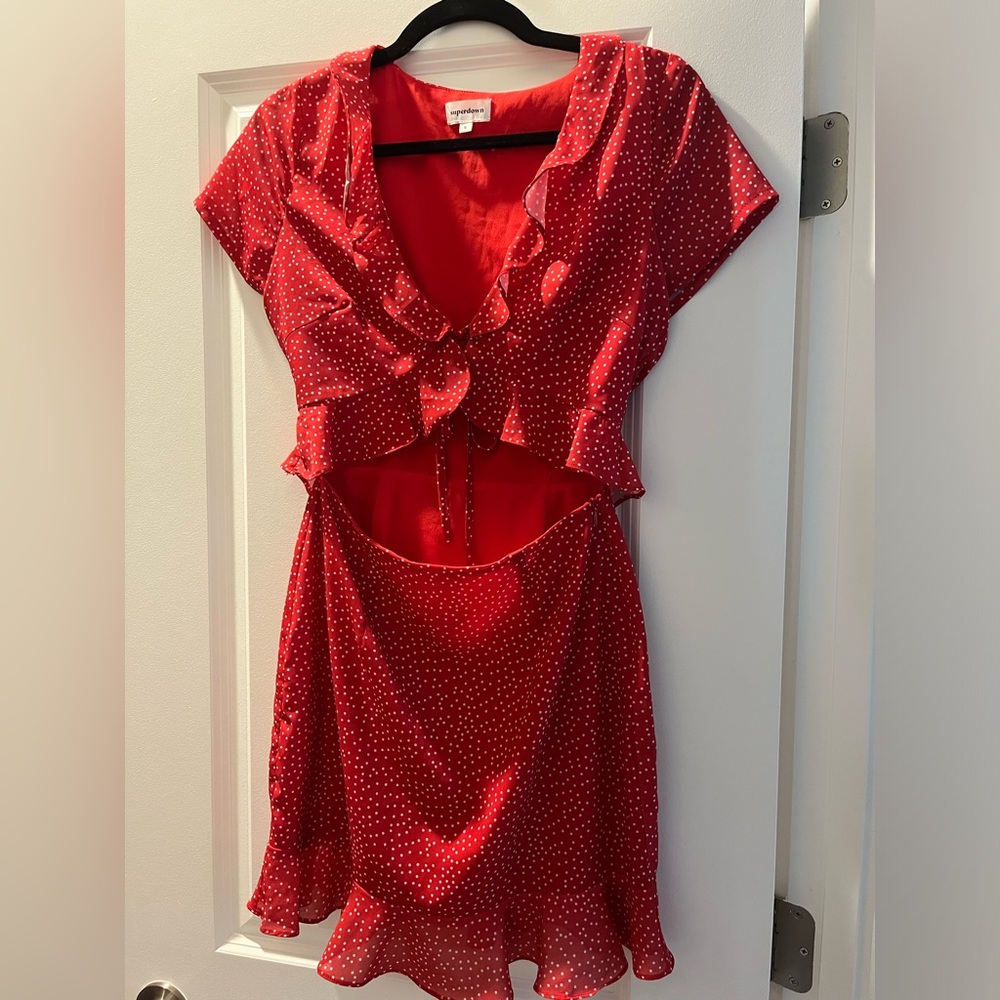 superdown Red Mini Dress - Picture 2 of 3